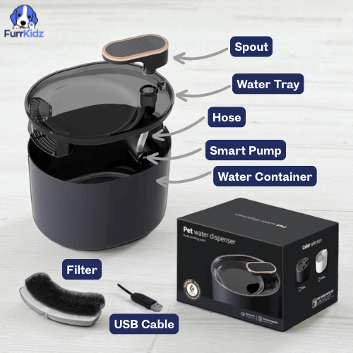 FurrKidz™ AquaPet Automatic Water Dispenser